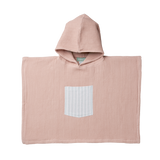 PONCHO DA BAGNO ROSA EMPOLVADO